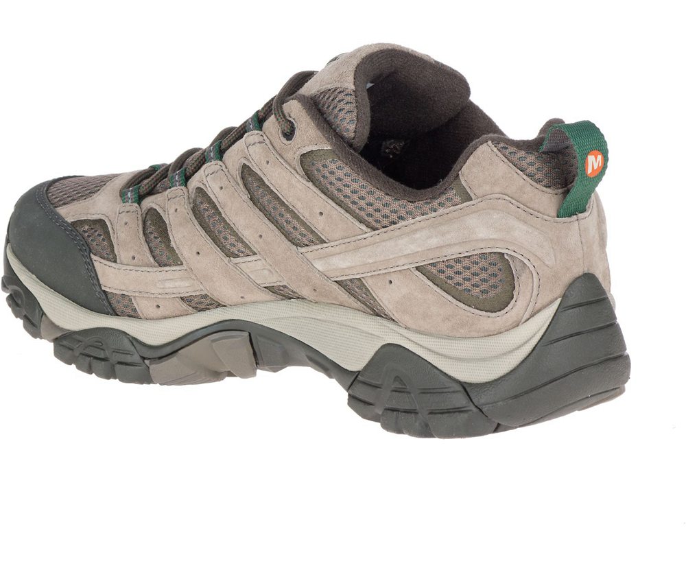 Buty Trekkingowe Merrell Męskie Szare - Moab 2 Ventilator - 052647-QMG